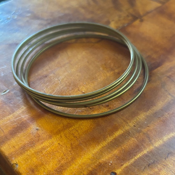 Set of Gold Bangles - Picture 1 of 2